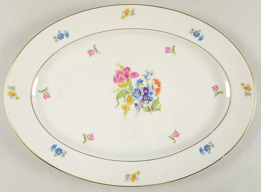 ROJ32 15" Oval Serving Platter by Royal Jackson-1