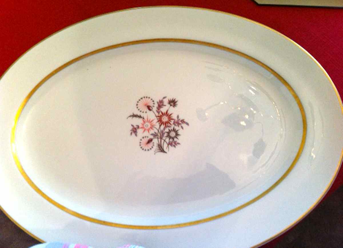 ROJ51 12" Oval Serving Platter by Royal Jackson-1