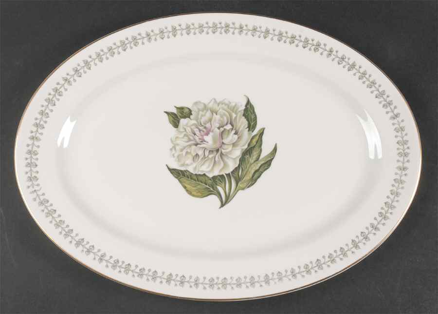 ROJ52 15" Oval Serving Platter by Royal Jackson-1