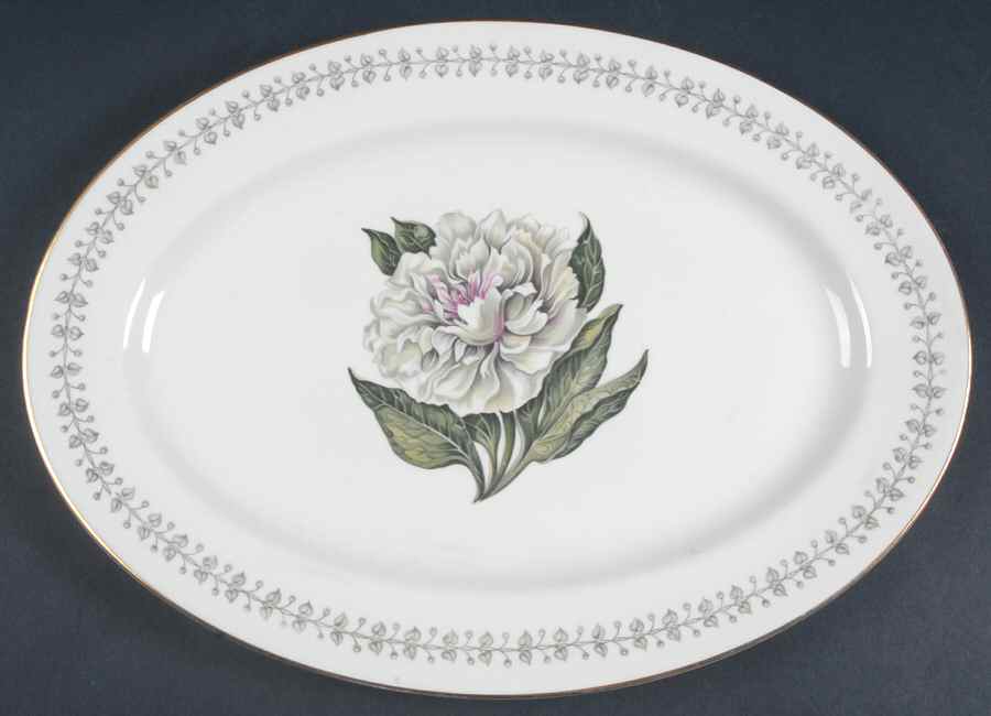 ROJ52 13" Oval Serving Platter by Royal Jackson-1