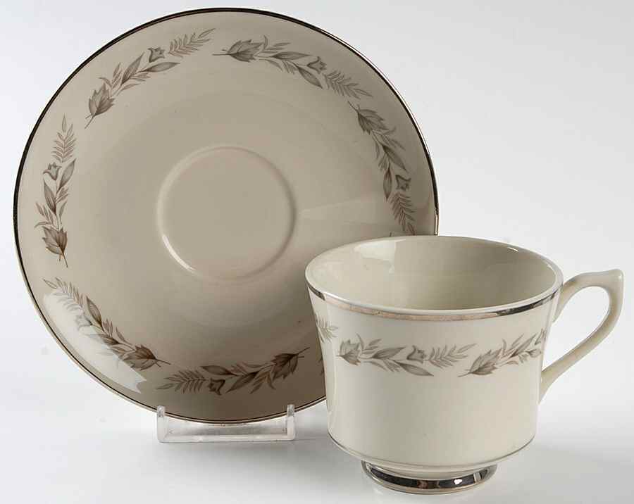 ROJ77 Footed Cup & Saucer Set by Royal Jackson-1