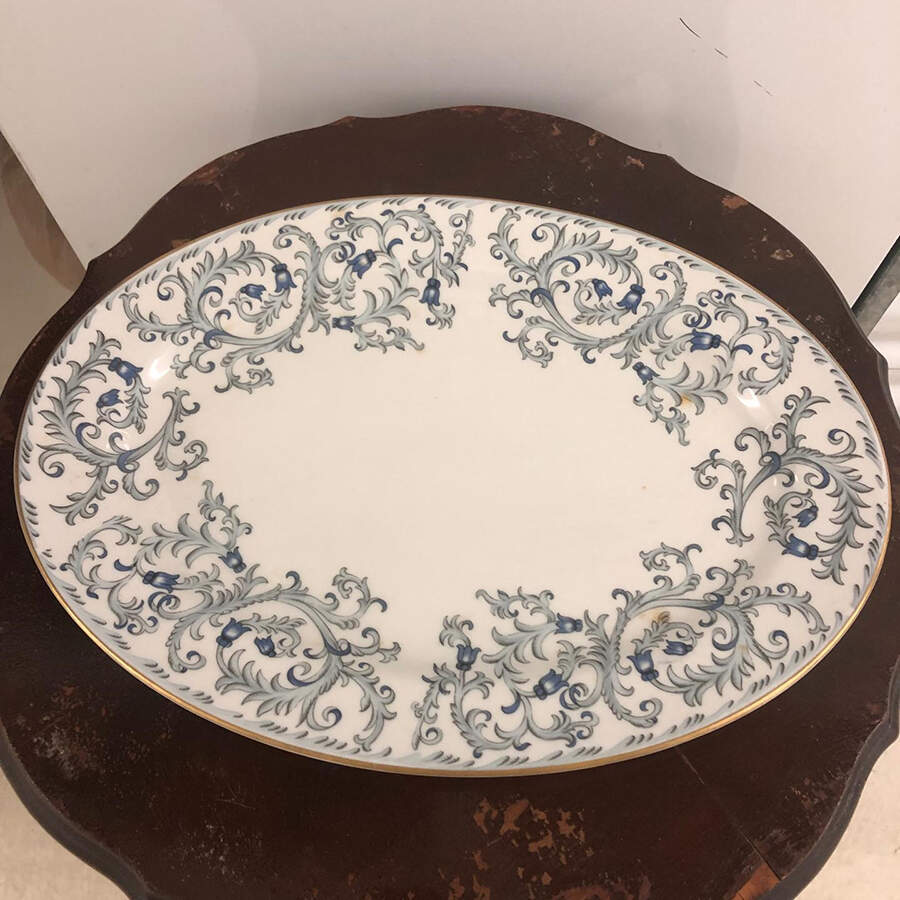 ROJ8 15" Oval Serving Platter by Royal Jackson-1