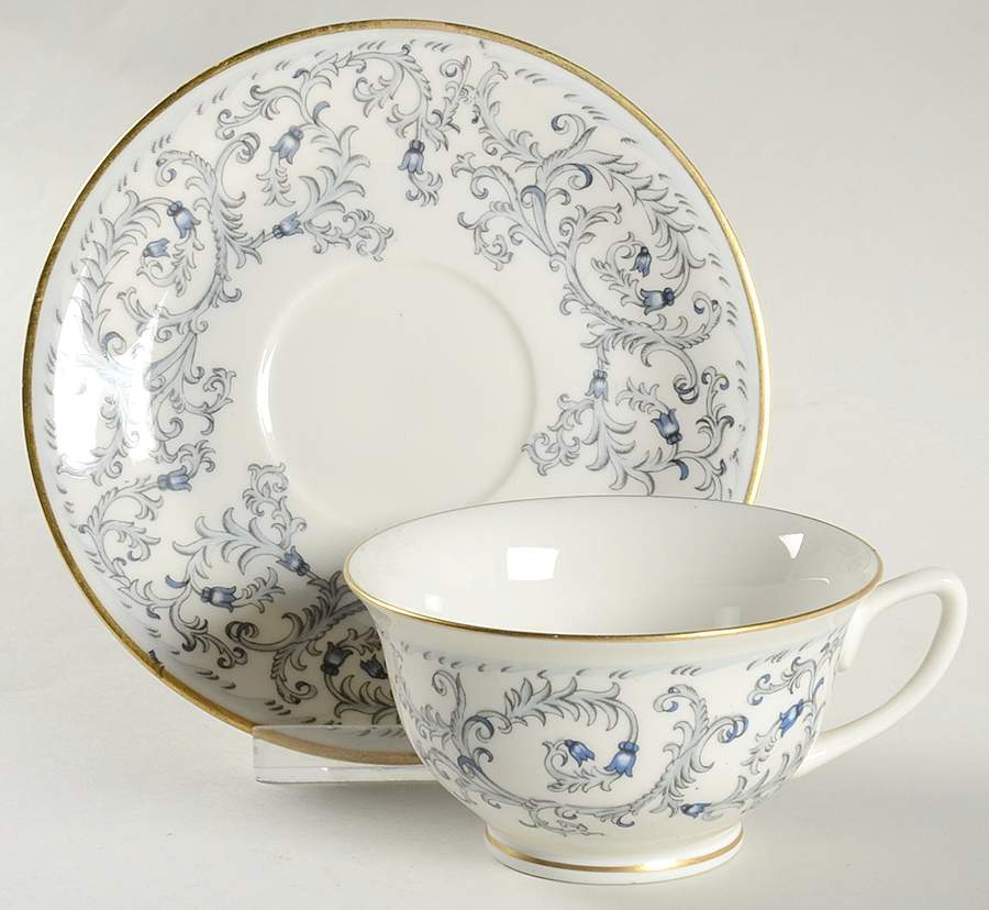 ROJ8 Footed Cup & Saucer Set by Royal Jackson-1