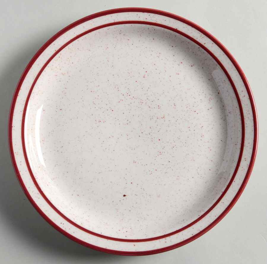 ROJ93 Maroon Salad Plate by Royal Jackson-1