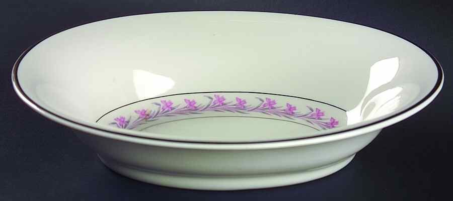 Romance 10" Oval Vegetable Bowl by Royal Jackson-1