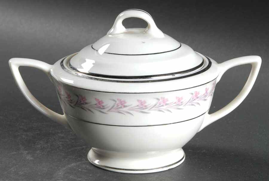 Romance Sugar Bowl & Lid by Royal Jackson-1