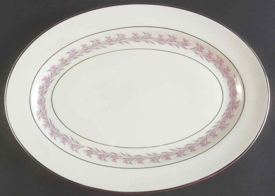 Romance 15" Oval Serving Platter by Royal Jackson-1
