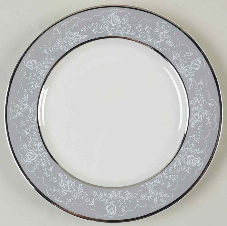 Rose Point Bread & Butter Plate by Royal Jackson-1