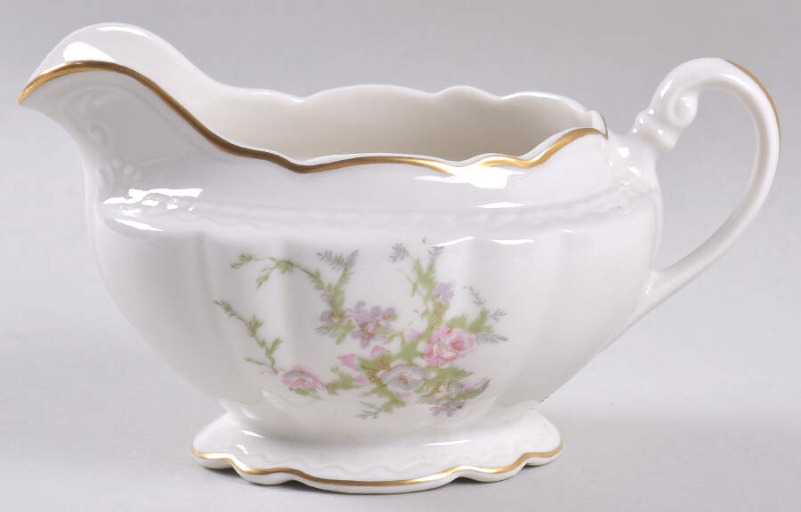 Sandra (Gold Trim) Creamer by Royal Jackson-1
