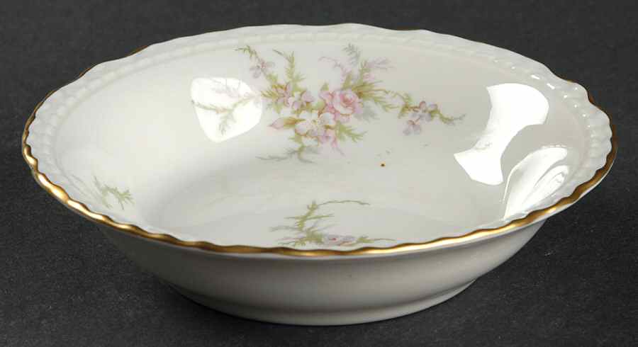 Sandra (Gold Trim) Fruit/Dessert (Sauce) Bowl by Royal Jackson-1