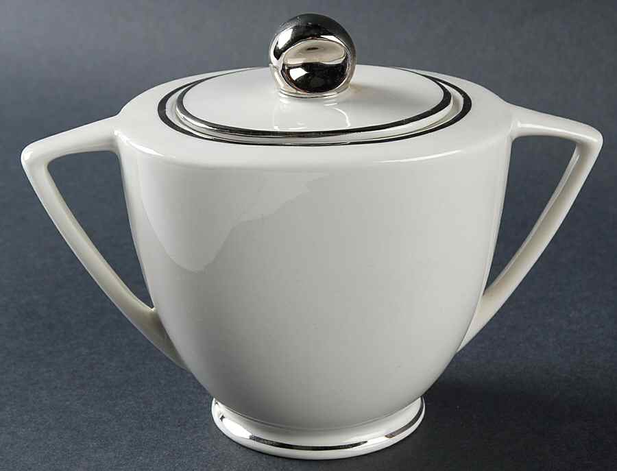 Silver Classic Sugar Bowl & Lid by Royal Jackson-1