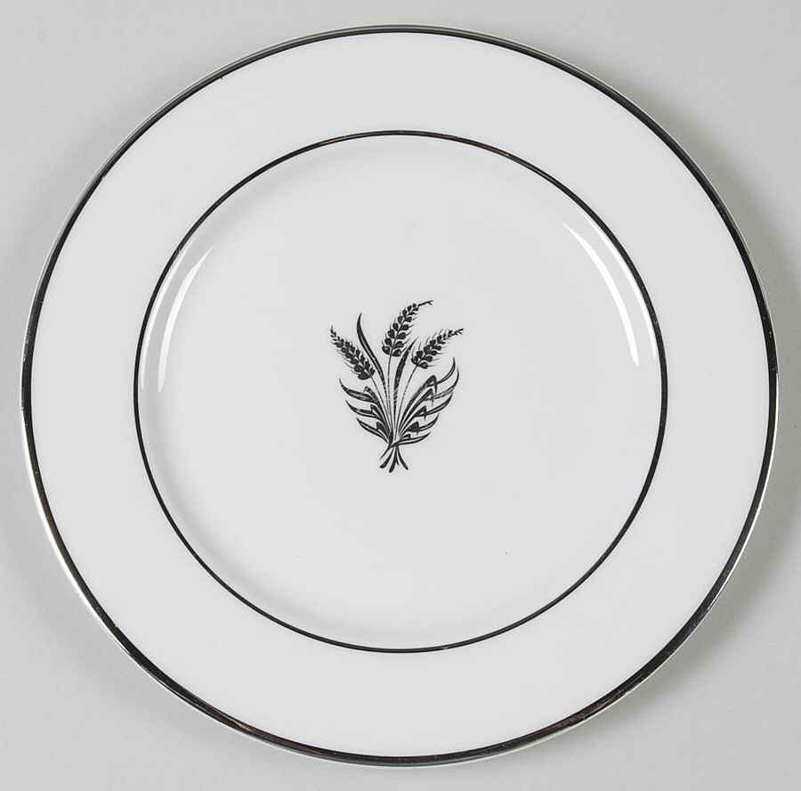 Silver Wheat White Bread & Butter Plate by Royal Jackson-1