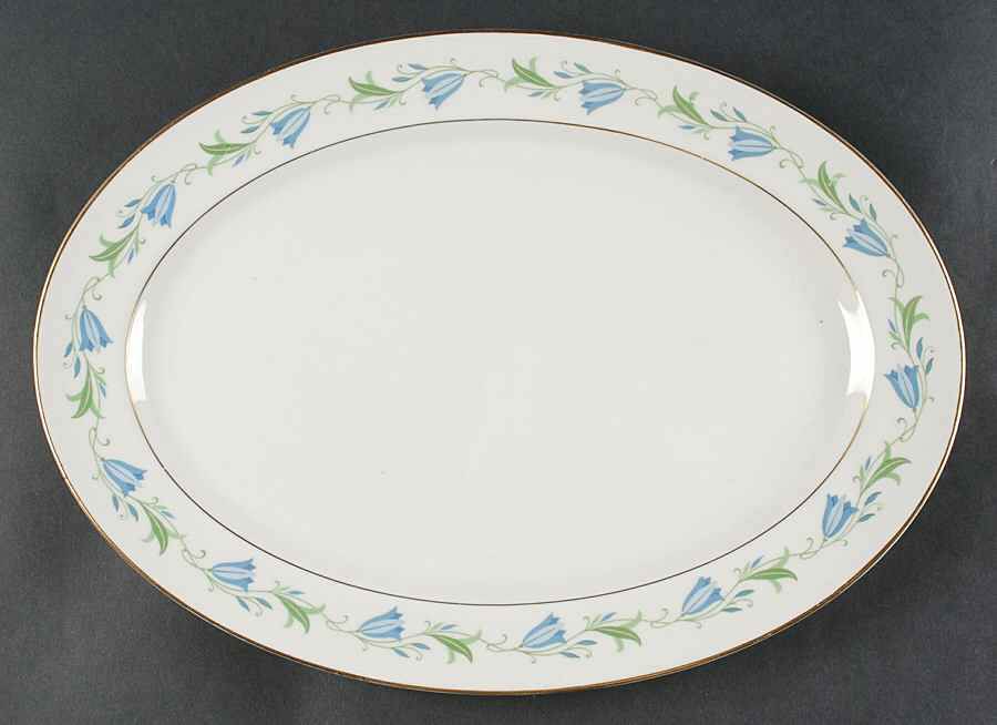 Sylvia 15" Oval Serving Platter by Royal Jackson-1