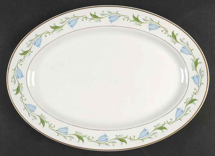 Sylvia 13" Oval Serving Platter by Royal Jackson-1