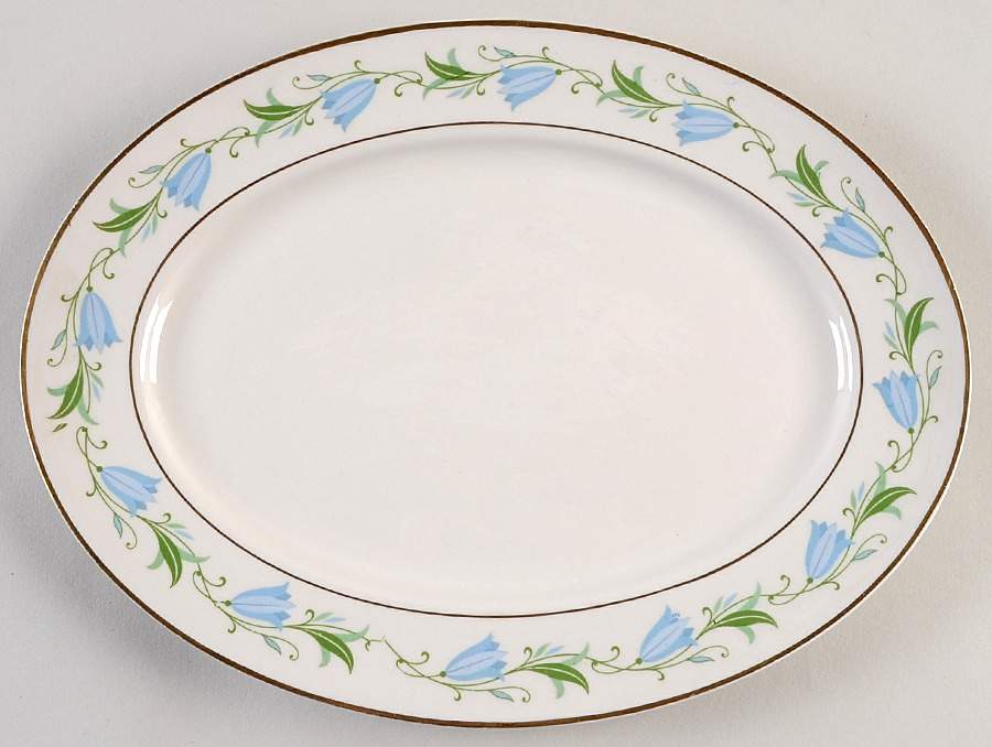 Sylvia 11" Oval Serving Platter by Royal Jackson-1