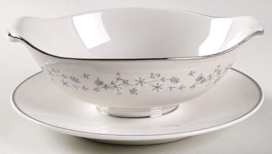 Symphony Gravy Boat with Attached Underplate by Royal Jackson-1