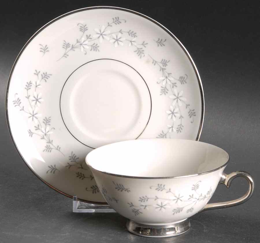 Symphony Footed Cup & Saucer Set by Royal Jackson-1