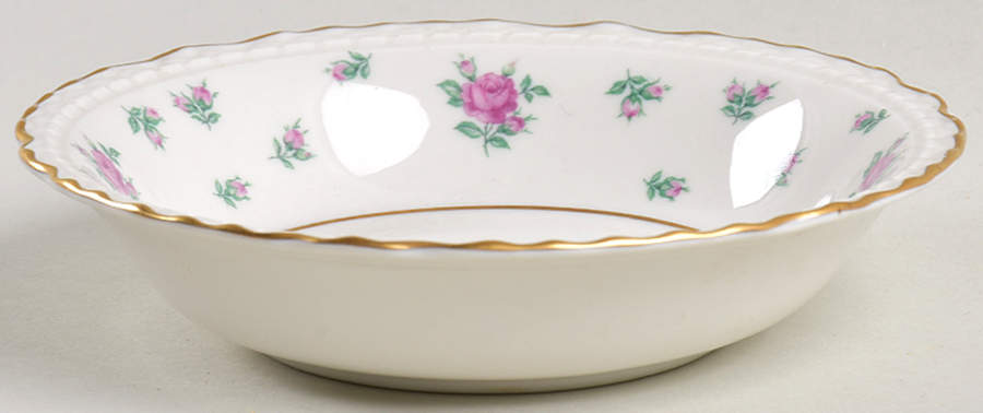 Trousseau Rose Fruit/Dessert (Sauce) Bowl by Royal Jackson-1