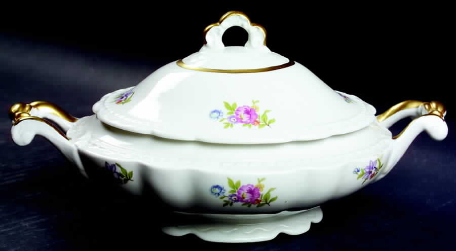 Victorian Oval Covered Vegetable by Royal Jackson-1