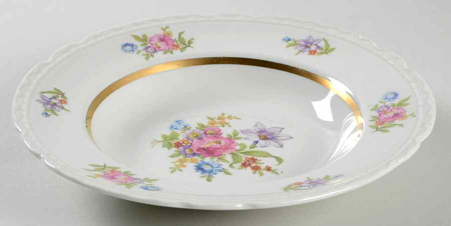 Victorian Rim Soup Bowl by Royal Jackson-1