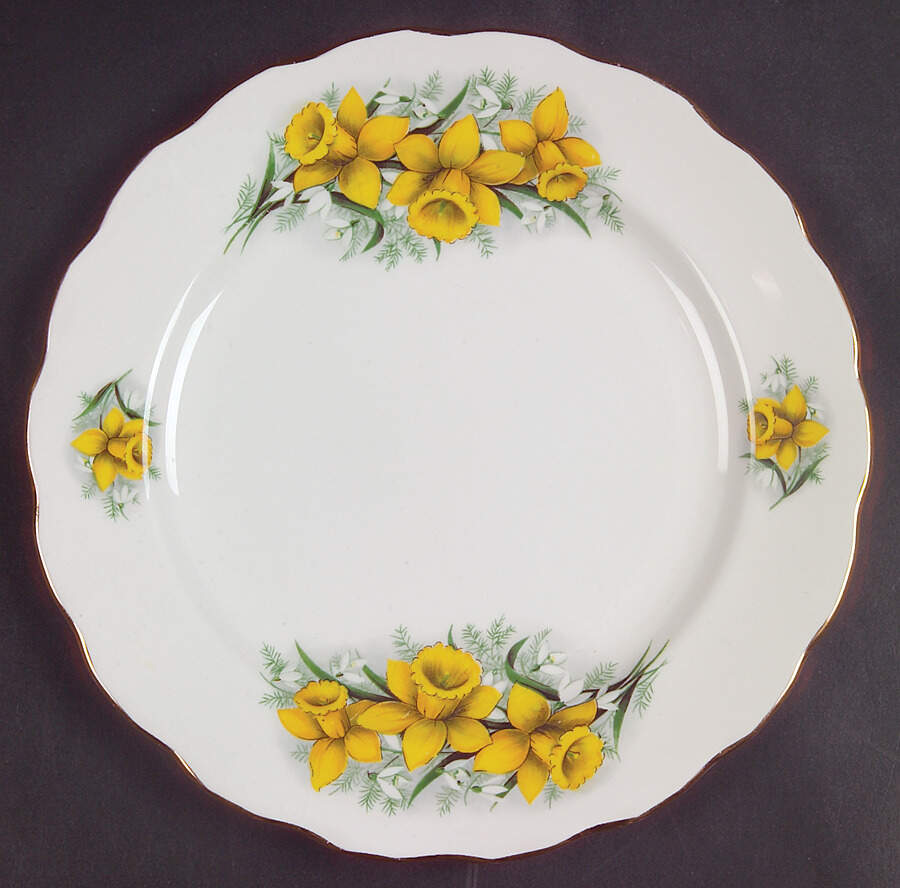 Flower Series Salad Plate by Royal Kent (England)-1