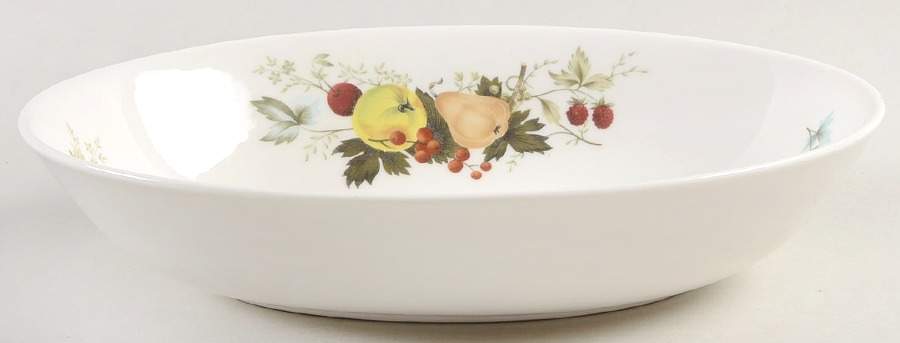 ROK8 9" Oval Vegetable Bowl by Royal Kent (England)-1