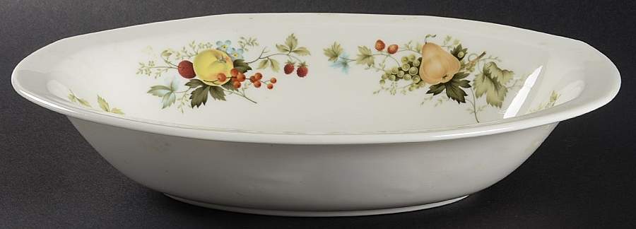 ROK8 10" Oval Vegetable Bowl by Royal Kent (England)-1