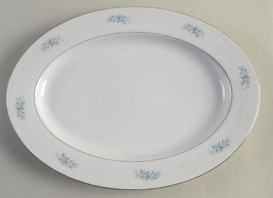 Alice 16" Oval Serving Platter by Royal M-Mita-1