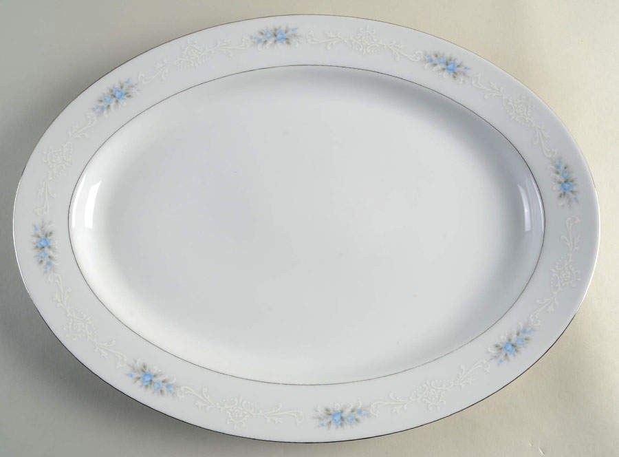 Alice 12" Oval Serving Platter by Royal M-Mita-1