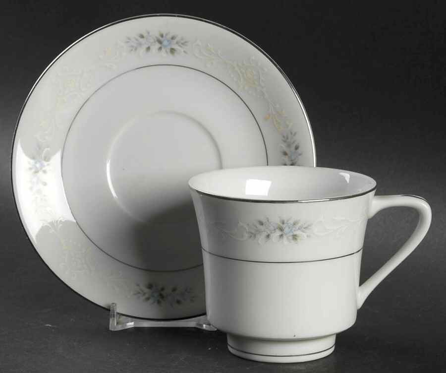 Alice Footed Cup & Saucer Set by Royal M-Mita-1