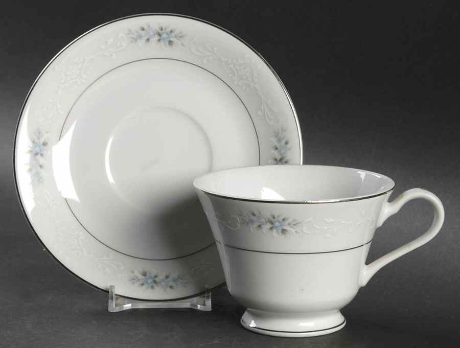Alice Footed Cup & Saucer Set by Royal M-Mita-1