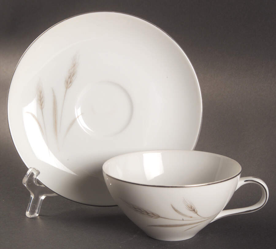 Aries Flat Cup & Saucer Set by Royal M-Mita-1