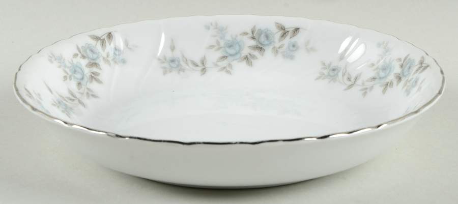 Blue Lace Coupe Soup Bowl by Royal M-Mita-1