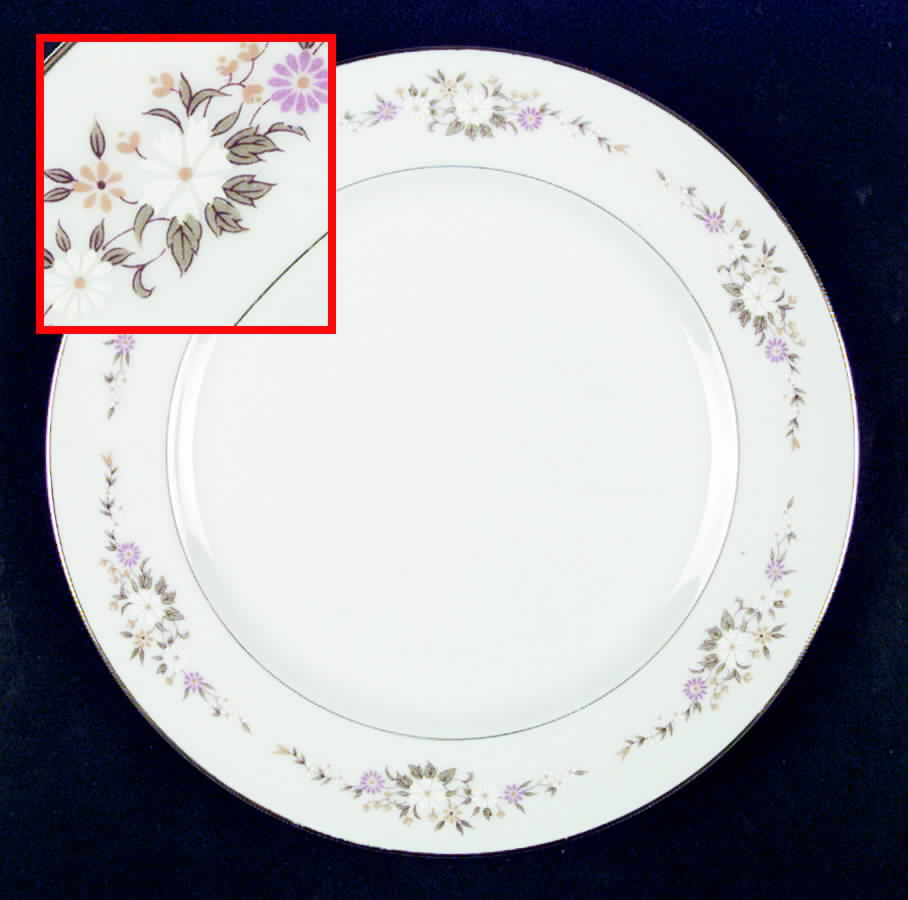 Bouquet Dinner Plate by Royal M-Mita-1