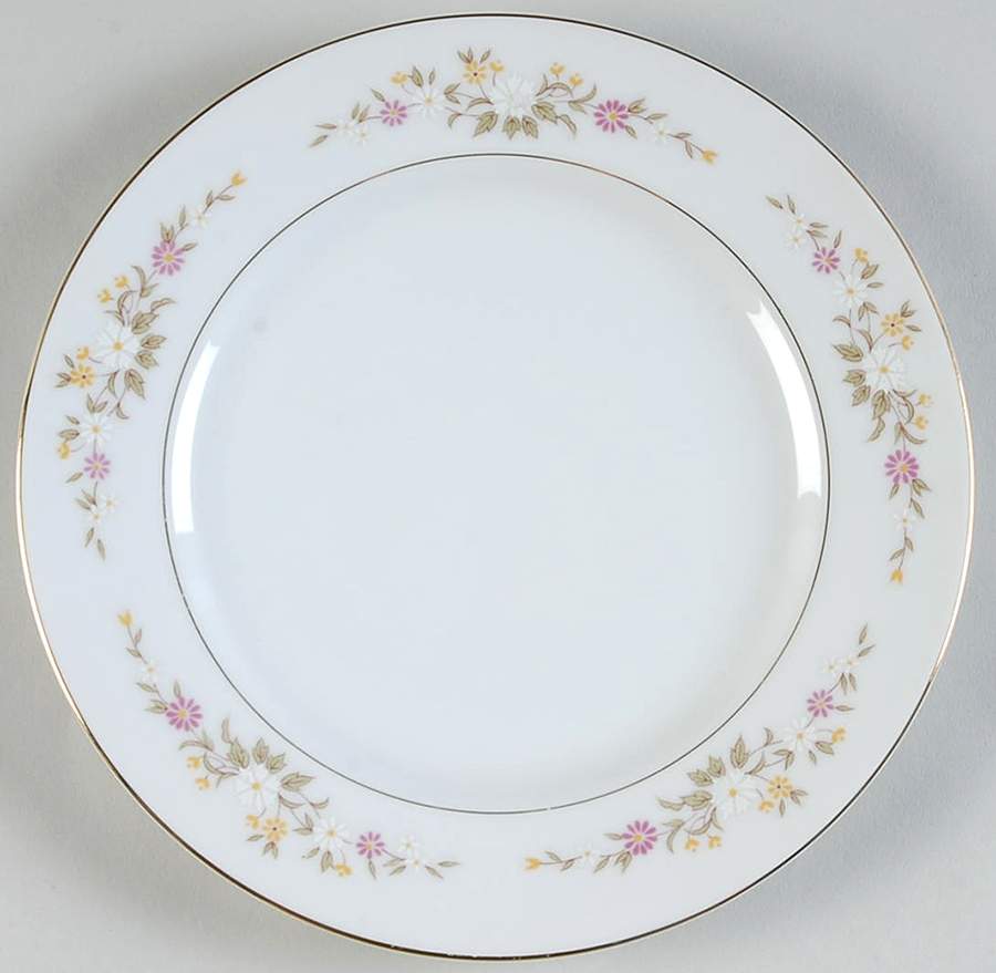 Bouquet Salad Plate by Royal M-Mita-1