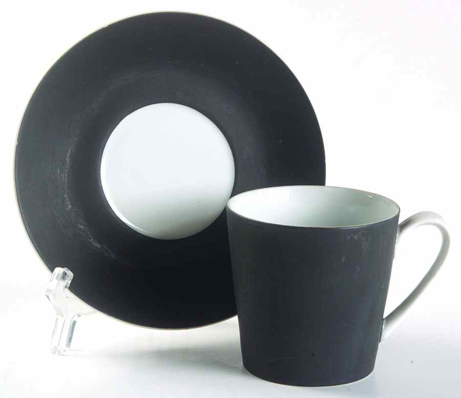 Candle Light Flat Cup & Saucer Set by Royal M-Mita-1
