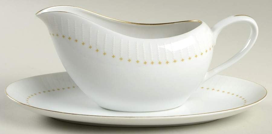 Caprice Gravy Boat & Underplate by Royal M-Mita-1
