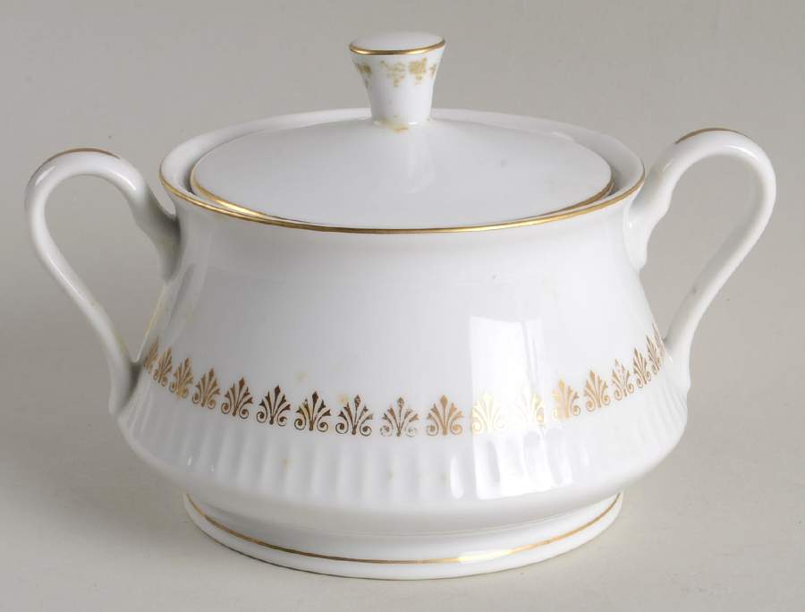 Century Sugar Bowl & Lid by Royal M-Mita-1