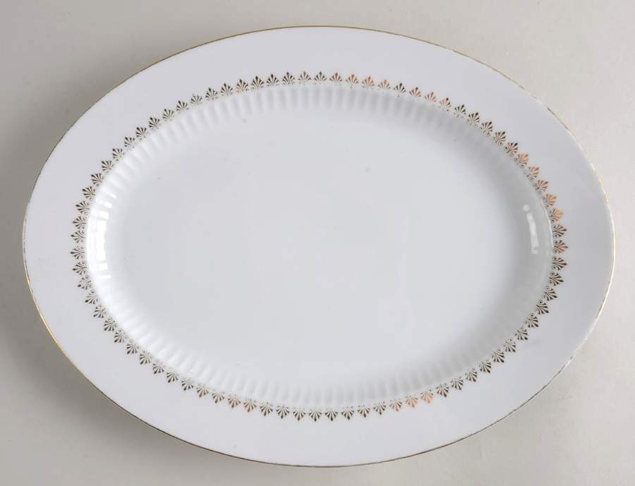 Century 14" Oval Serving Platter by Royal M-Mita-1