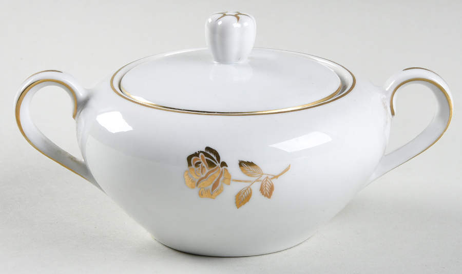 Dayna Sugar Bowl & Lid by Royal M-Mita-1
