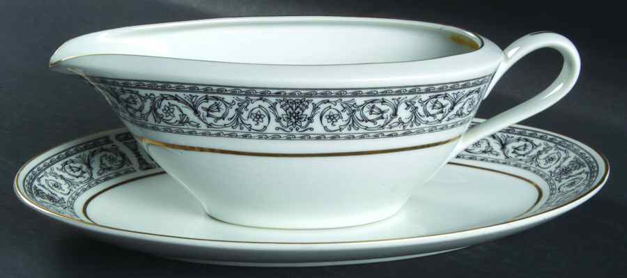 Empire Gravy Boat & Underplate/Relish by Royal M-Mita-1