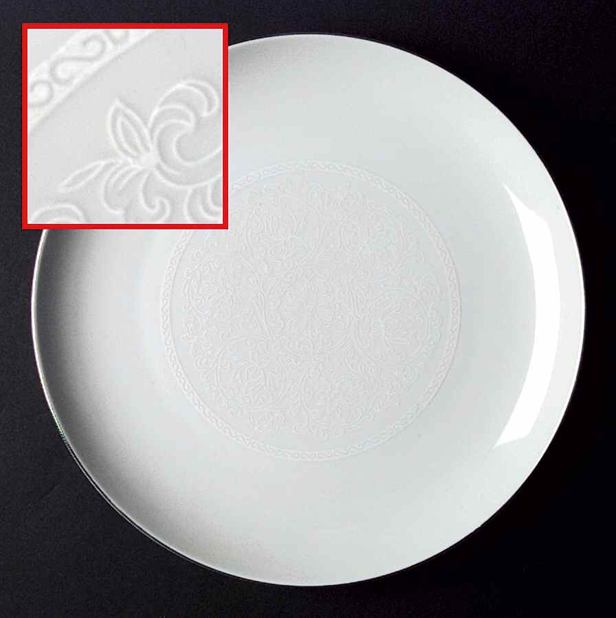 Filgree Dinner Plate by Royal M-Mita-1
