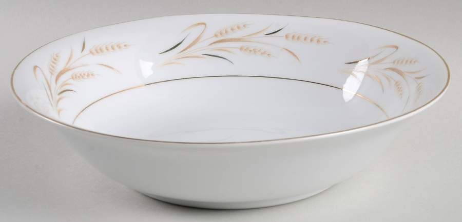 Gold Wheat 9" Round Vegetable Bowl by Royal M-Mita-1