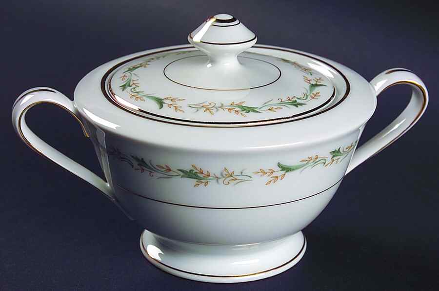 Huntington Sugar Bowl & Lid by Royal M-Mita-1