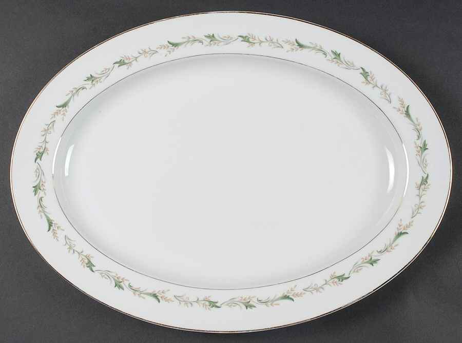 Huntington 16" Oval Serving Platter by Royal M-Mita-1