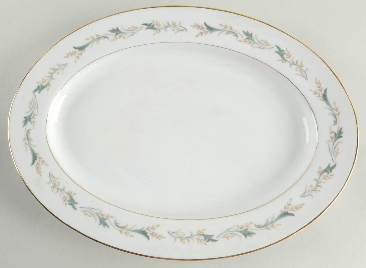 Huntington 12" Oval Serving Platter by Royal M-Mita-1