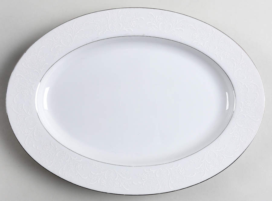 Imperial 12" Oval Serving Platter by Royal M-Mita-1