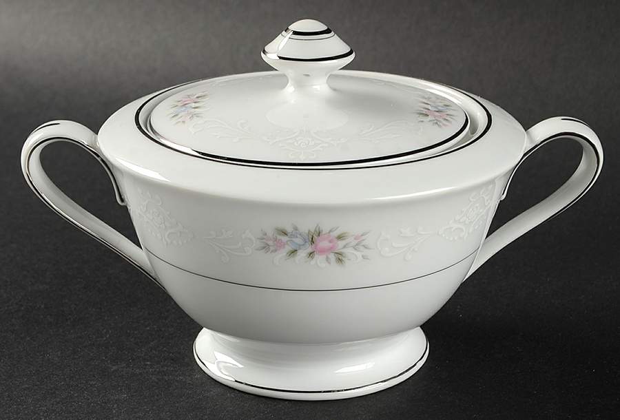 Joanne Sugar Bowl & Lid by Royal M-Mita-1