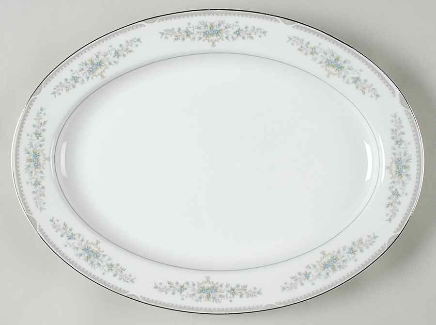 Joyce 16" Oval Serving Platter by Royal M-Mita-1