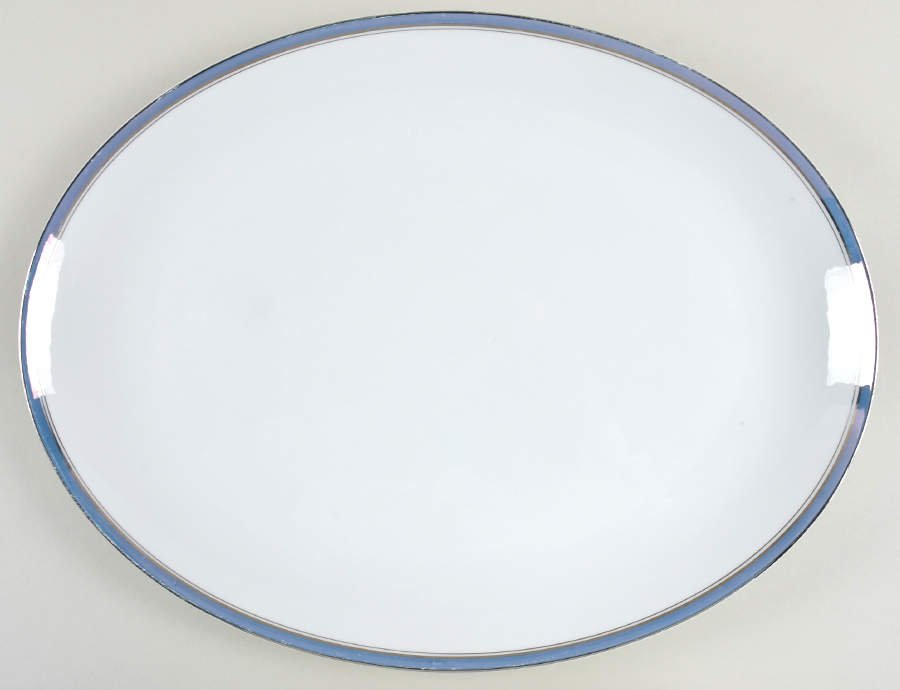 Kent 16" Oval Serving Platter by Royal M-Mita-1